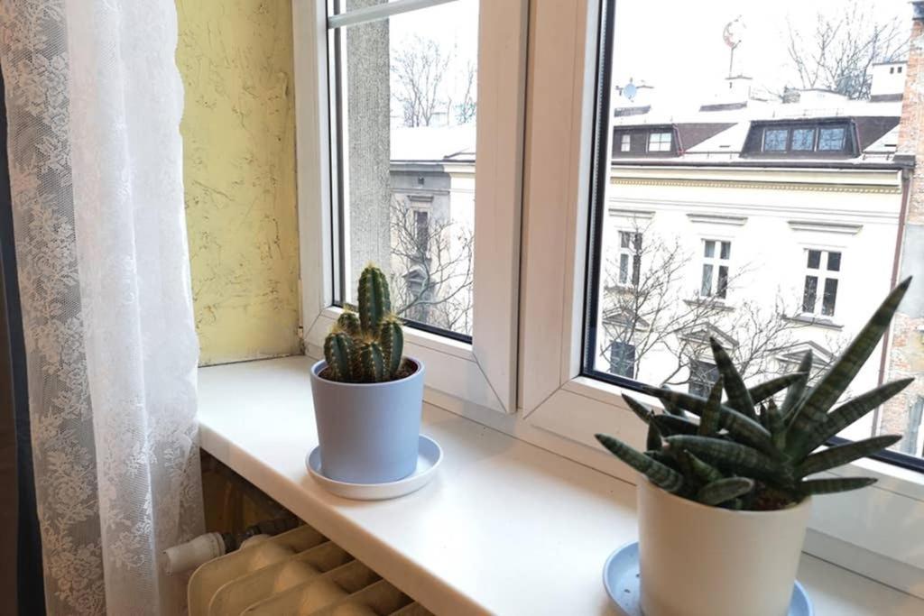 Ferienwohnung Krowoderska 28 Romantic Studio Krakau Exterior foto