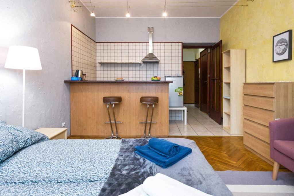 Ferienwohnung Krowoderska 28 Romantic Studio Krakau Exterior foto